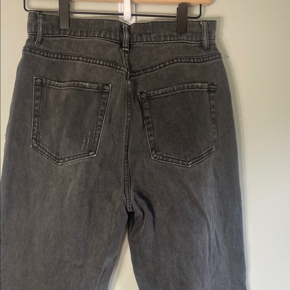 PacSun Black Distressed Straight Leg Jeans - Picture 6 of 8